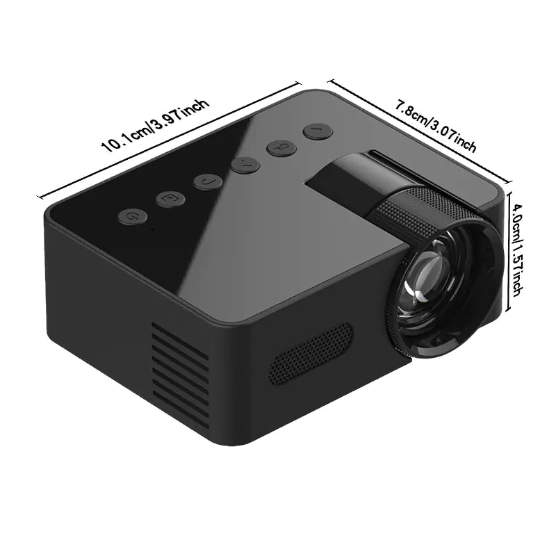 YT100 Portable Mini Projector for Home Cinema